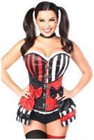 Top Drawer 3 PC Jokester Villian Corset Costume