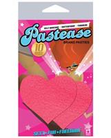 Neon Pink Day-Glow Heart Pasties