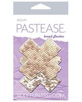 Pastease Color Changing Flip Sequins Cross - Rose Gold