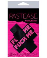 Pastease Fuck Me Plus - Black/Pink