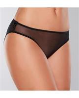 Adore Sheer Teaz Open Panty Black