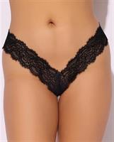 Lana Sheer Lace V-Thong