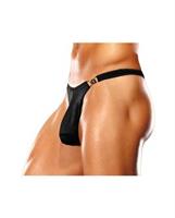 Male power men's bong clip thong black