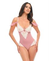 Cassandra Lace and Mesh Teddy