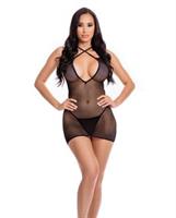 Pink Lipstick Spellbinding Dress Black