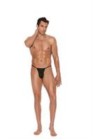 Men's g-string pouch with T back.