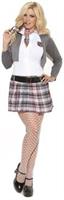 3 pc.Queen of Detention Costume