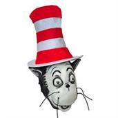 Cat In The Hat Mask W Hat