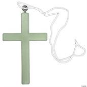 Plastic Monk Cross Glow In The Dark
