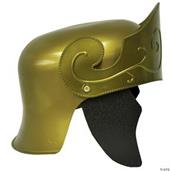 Roman Helmet Gold With No Crest