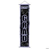Congrats Grad Velvet Door Pane