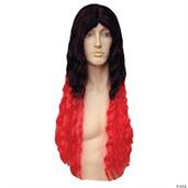 Oz Man Long Black Red Kinky