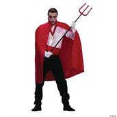 Cape 45In Taffeta Red