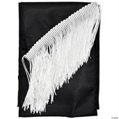 Sash Fringed Black