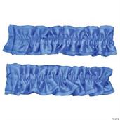 Blue Armband Garters Pair