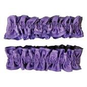 Purple Armband Garters Pair