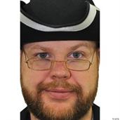 Glasses Franklin/Santa Square Costume Accessory