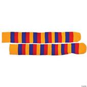 Socks Clown Yellow Red Blue