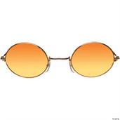Glasses John Gold Orange Yello