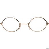 Glasses John Gold Clear