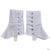 9 Inch Tall White Vinyl Spats