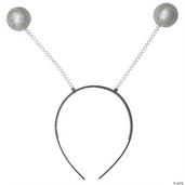 Silver Alien Antenna Headpiece