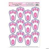 Bunny Paw Prints Peel N Place
