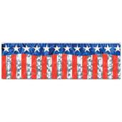 Stars Stripes Fringe Banner