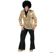 Disco Jacket Gold Adult