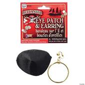 Pirate Patch And Earring
