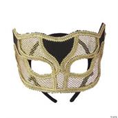 Ven Mask Netted Gold