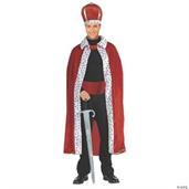 King Robe And Crown Costume