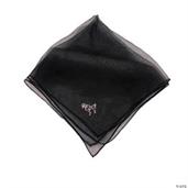 Poodle Scarf Black