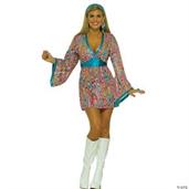 Wild Swirl Dress Adult Costume