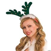Antlers With Bells Headband