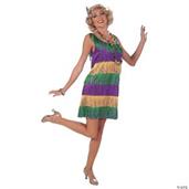 Mardi Gras Flapper Adult