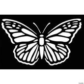 Stencil Butterfly Brass