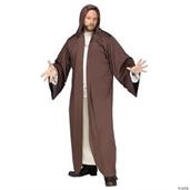 Hooded Robe Brown Ad Os