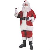 Santa Suit Prem Plush Costume