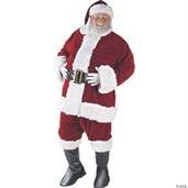 Ultra Velvet Santa Suit Costume