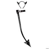 Devil Set Black Leather Like