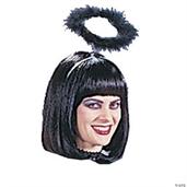 Halo Marabou Black
