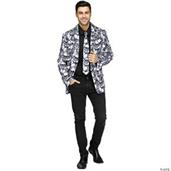 Skull Jacket Tie Adult
