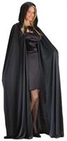 Black Hooded Cape
