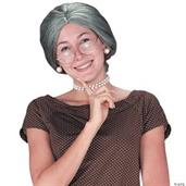 Grey Granny Wig