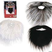 Mustache Beard Assorted White Grey