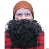 Beard Big And Curly Black