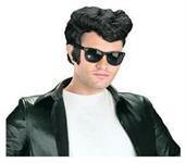 Greaser Black Wig