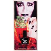 Nail Polish Black Accessory