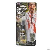 Blood Spray Zombie Makeup